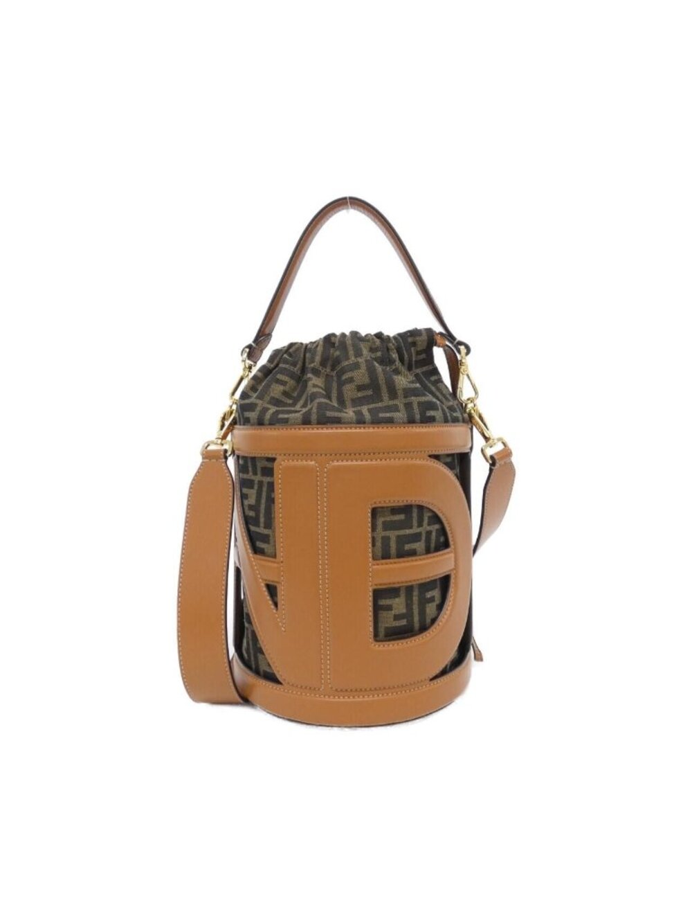 Fendi Step Out Medium Apes Shoulder Bag